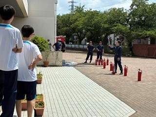 1年防災訓練1L