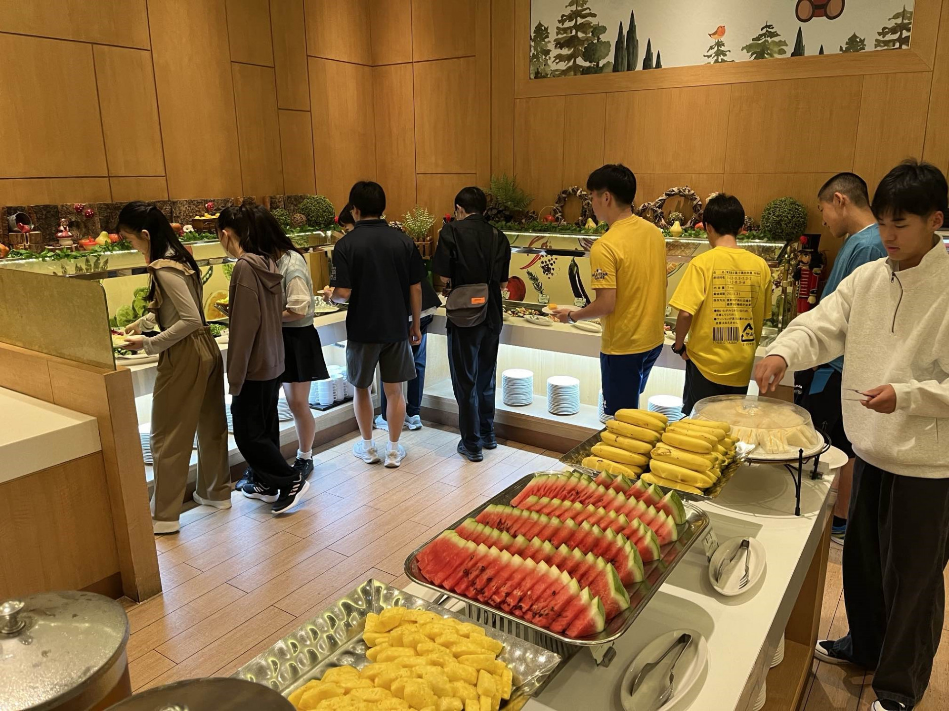 ホテル朝食