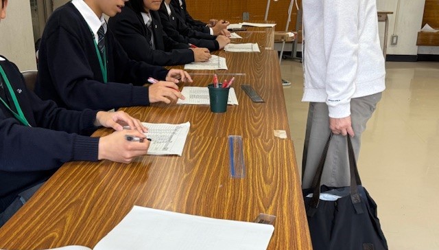 学校説明会④