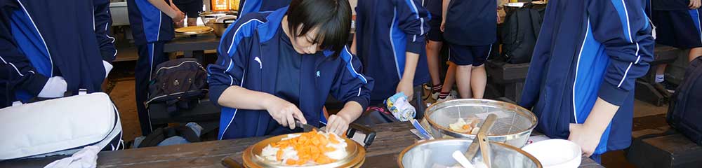 校外学習の写真