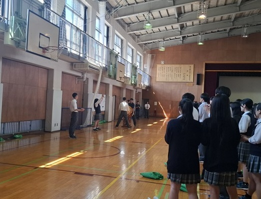 結団式（前方）