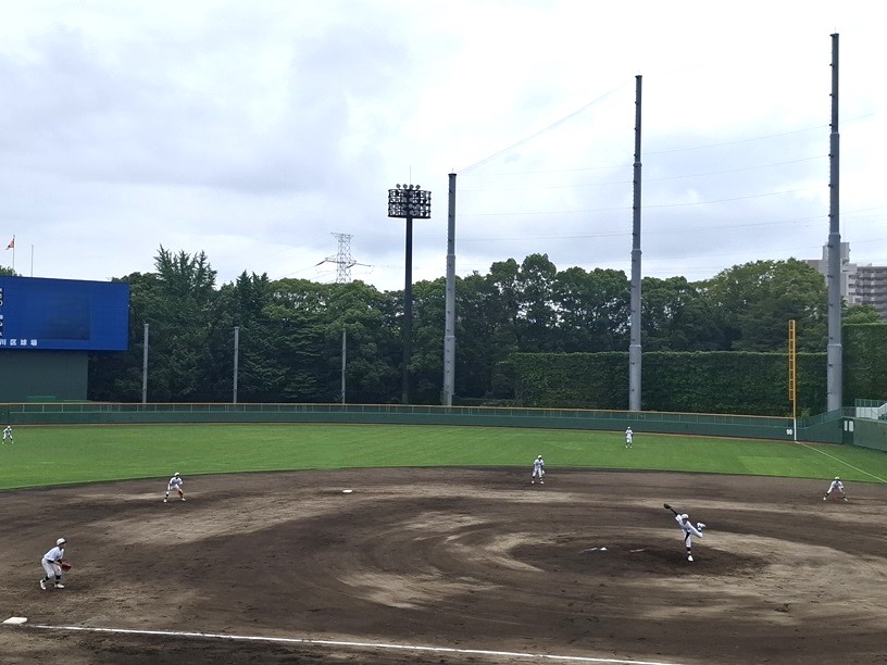 試合中