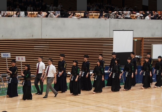 関東大会開会式行進