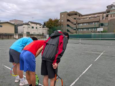 11月11日テニス部2