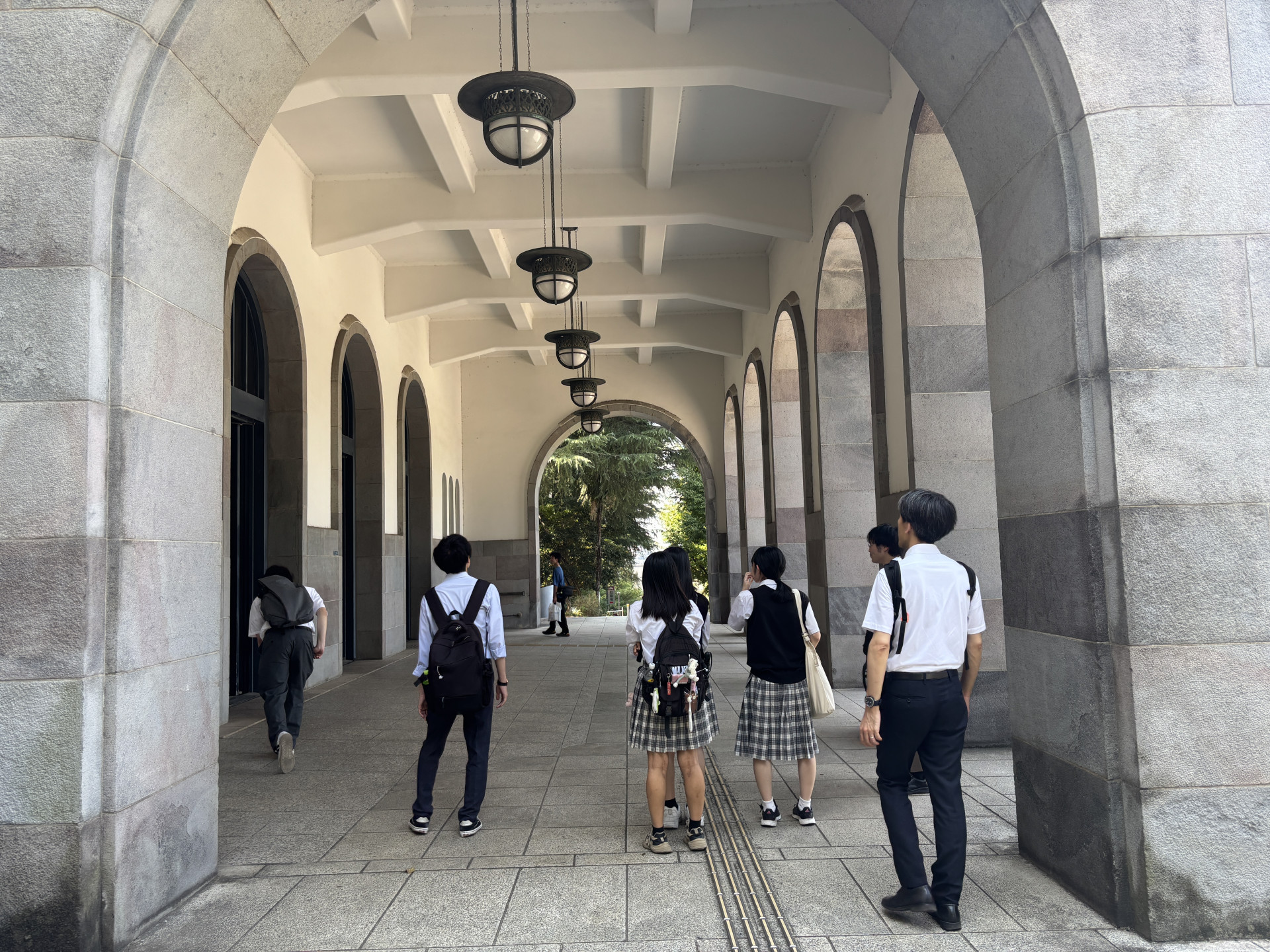 東京科学大学キャンパスツアーの様子①