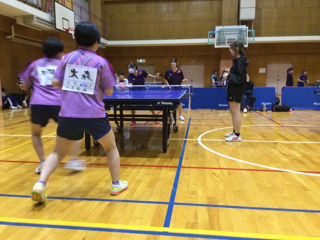 R6卓球女子新人大会
