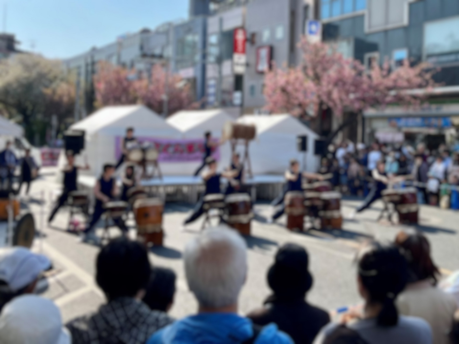 R8さくらまつり_和太鼓部