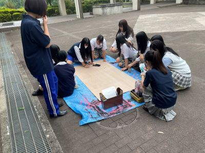 令和7年度文化祭準備9月4日2