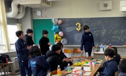 男子バスケ三送会2