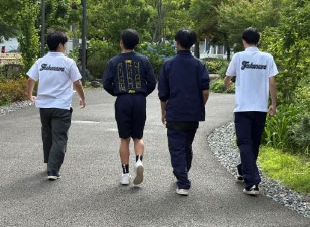 男子バスケ部1