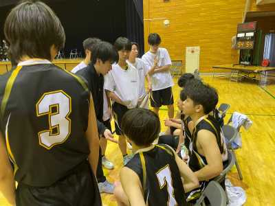 男子バスケ部春季大会2