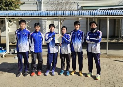 新春駅伝男子集合