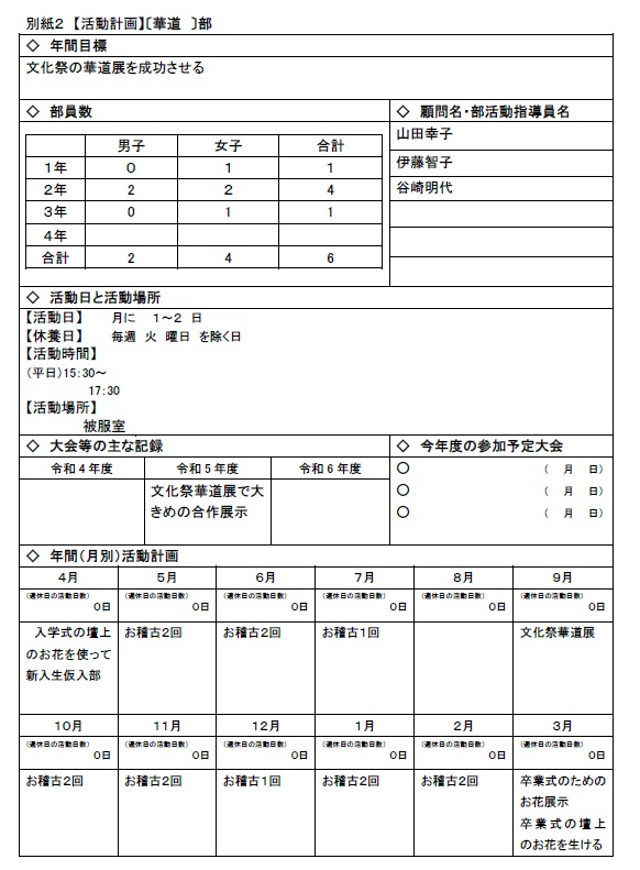 華道