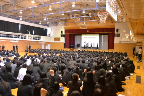 団長からの挨拶と掛け声