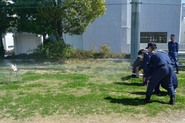 初期消火訓練