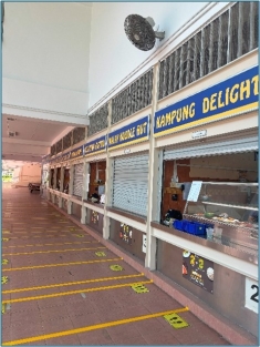 購買兼カフェテリア@Sembawang