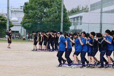 むかでリレー(3年生)