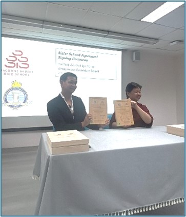 姉妹校 Sembawang Secondary Schoolとの交流