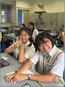 姉妹校 Sembawang Secondary Schoolとの交流
