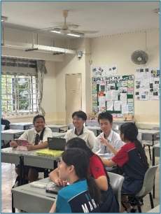 姉妹校 Sembawang Secondary Schoolとの交流