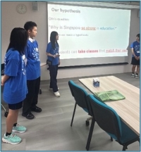 姉妹校 Sembawang Secondary Schoolとの交流