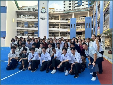 姉妹校 Sembawang Secondary Schoolとの交流