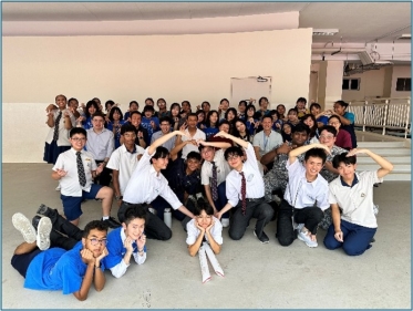 姉妹校 Sembawang Secondary Schoolとの交流