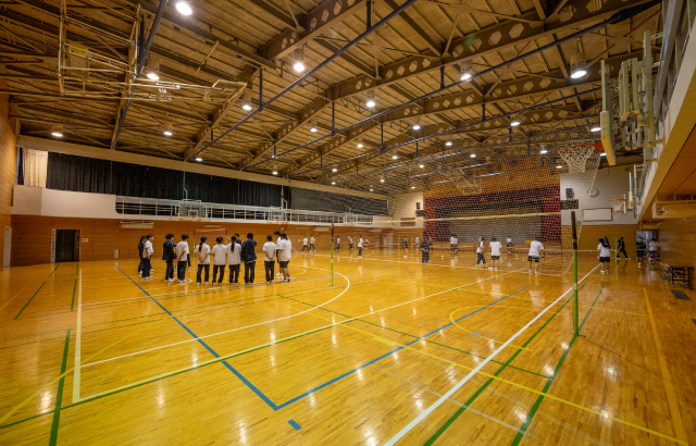 体育館の画像