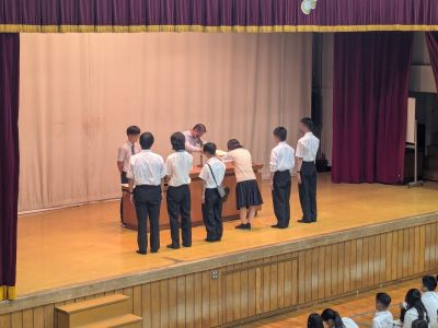 1学期表彰式①