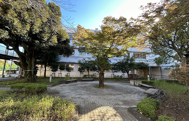 中庭の画像