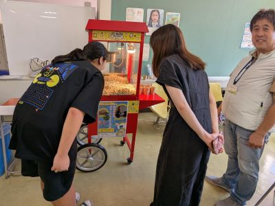 ポップコーンと人
