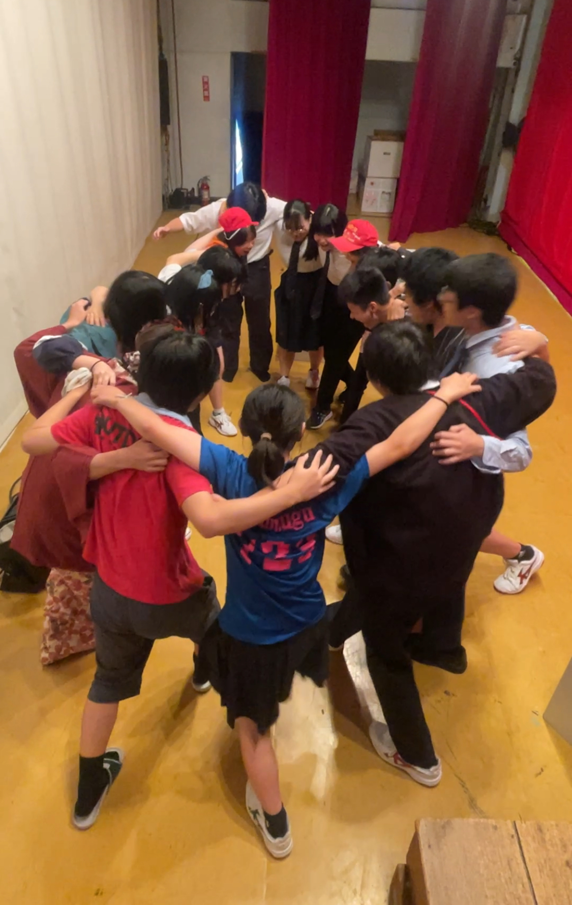 演劇部円陣