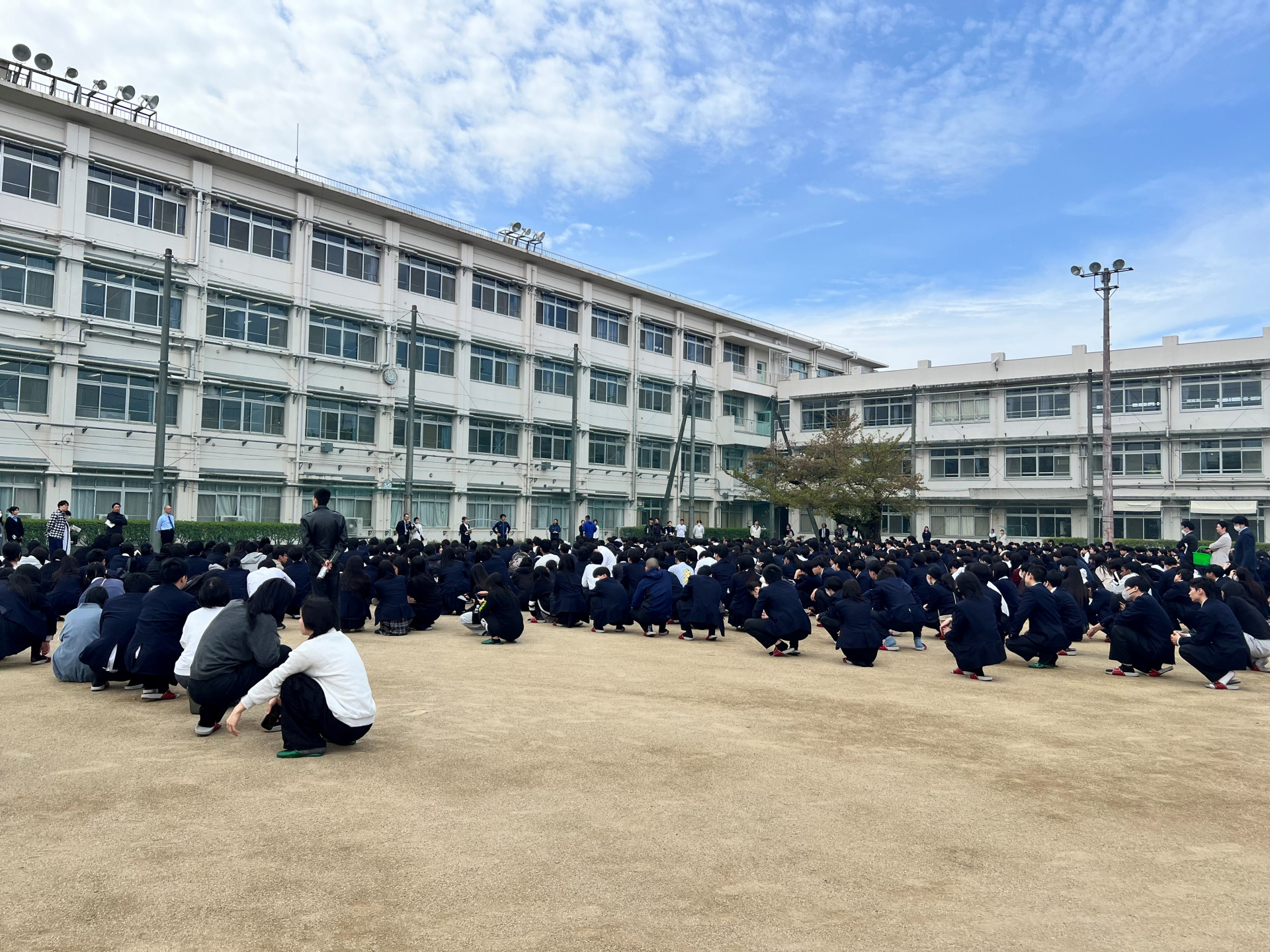 第一回避難訓練