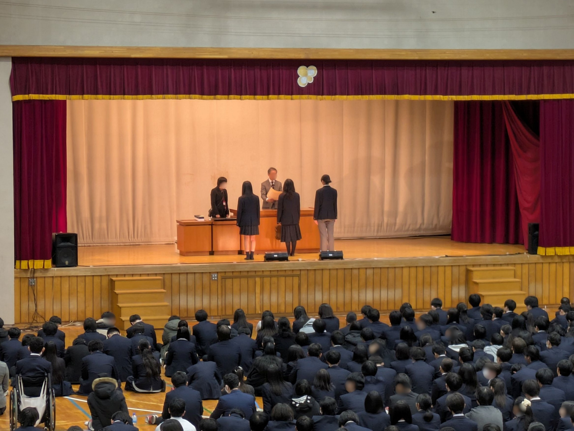 ２学期表彰式３