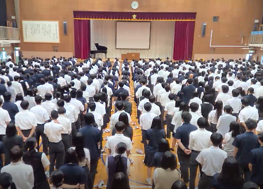 20260901_二学期始業式