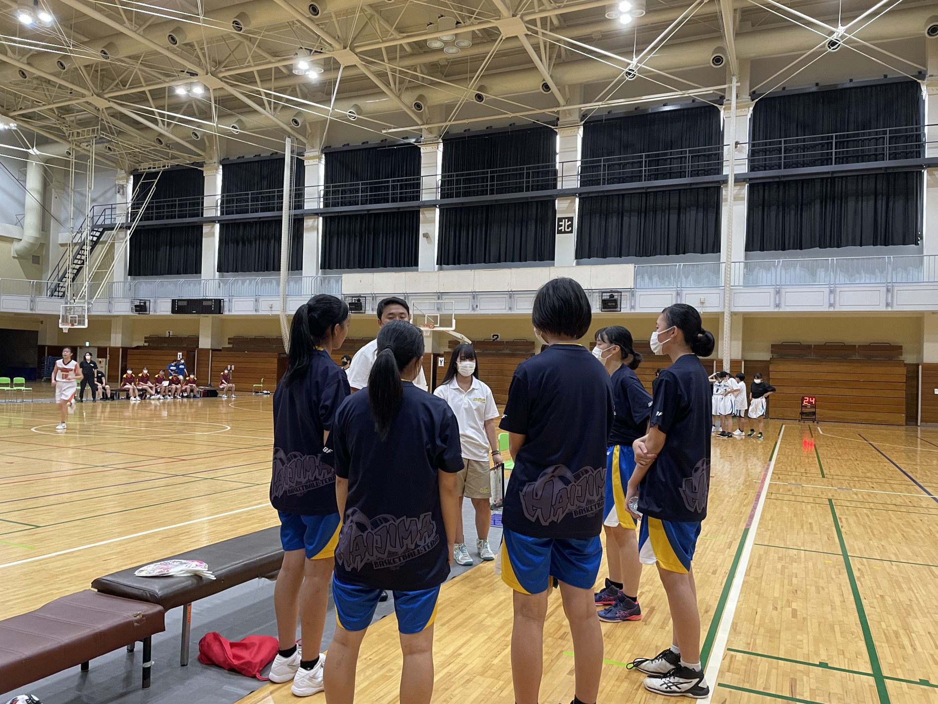 女バス八学区大会②