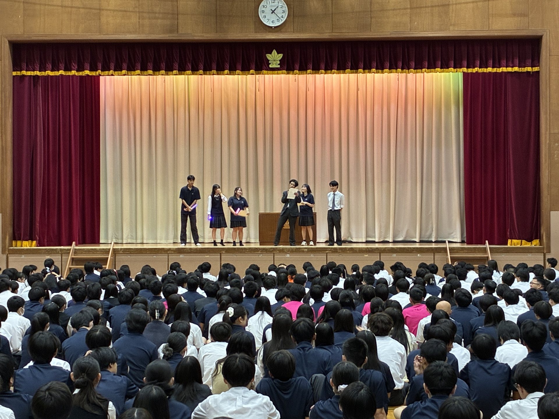 閉祭式生徒会