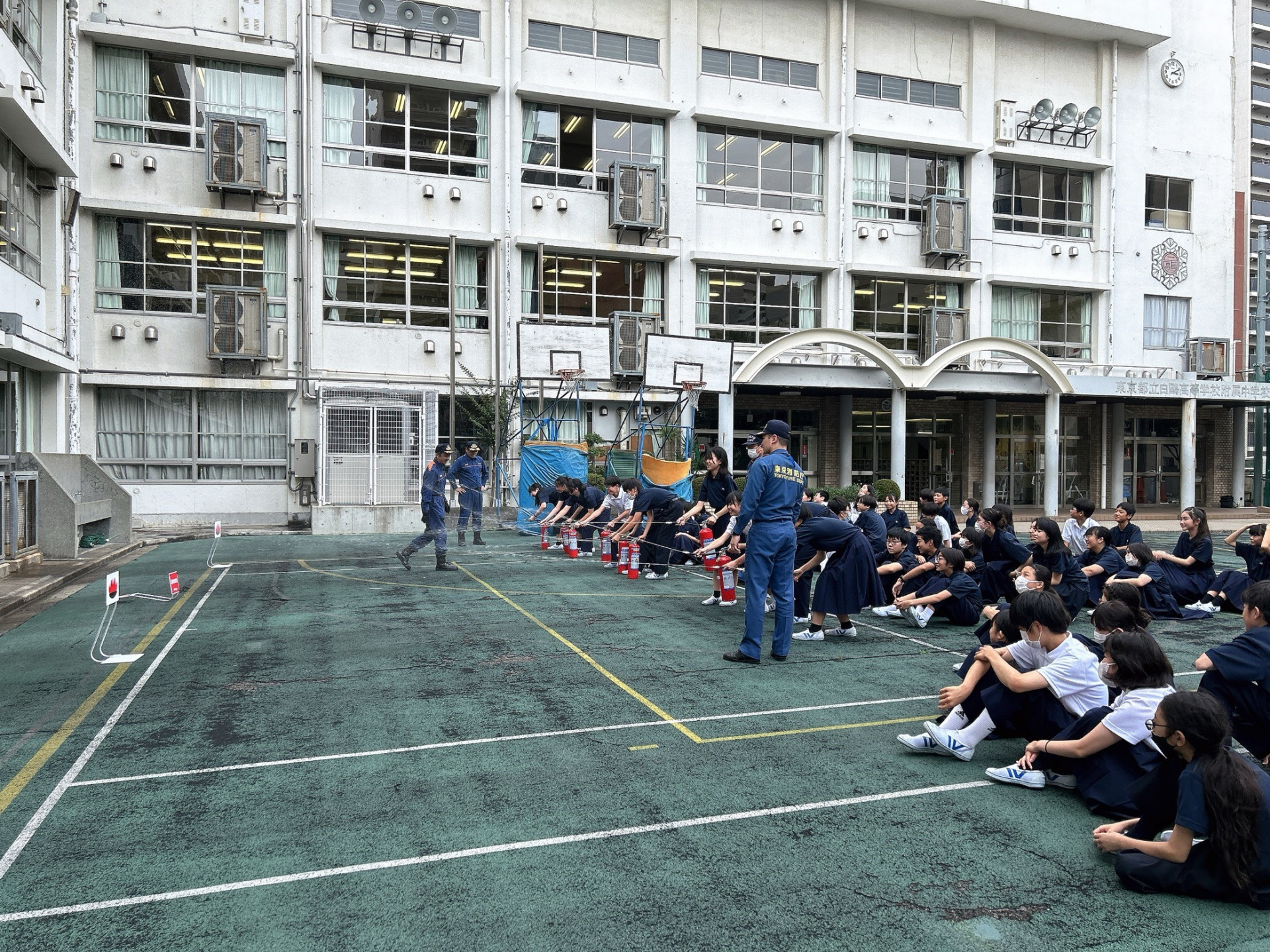 1年避難訓練
