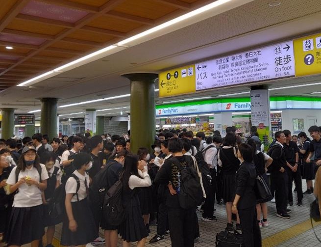 1日目－２奈良駅