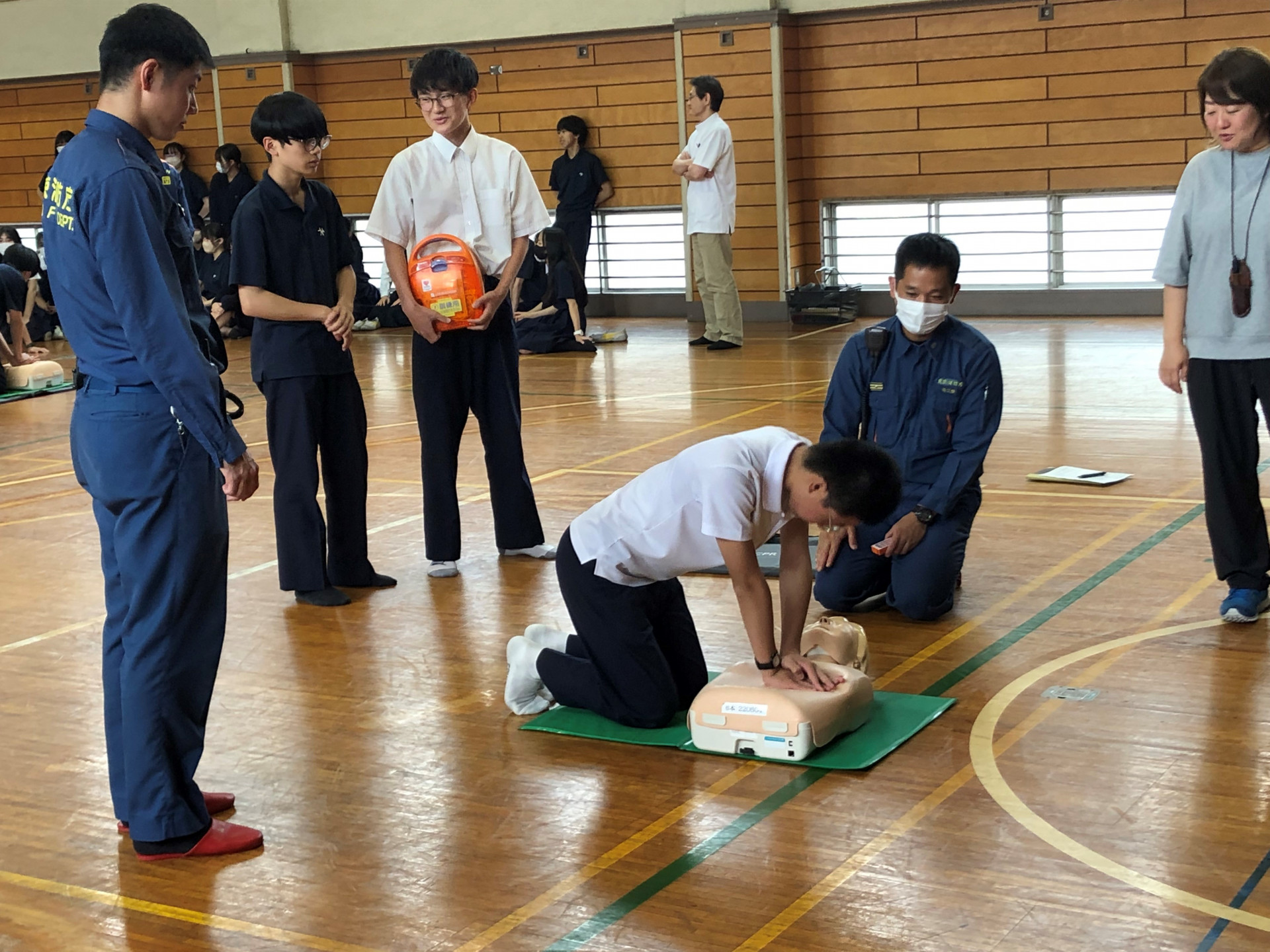 2年避難訓練