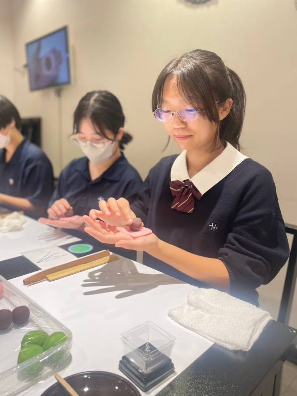 2日目ー３－和菓子体験