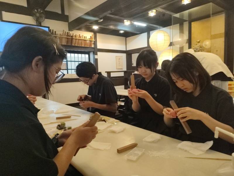 2日目ー５－和菓子体験