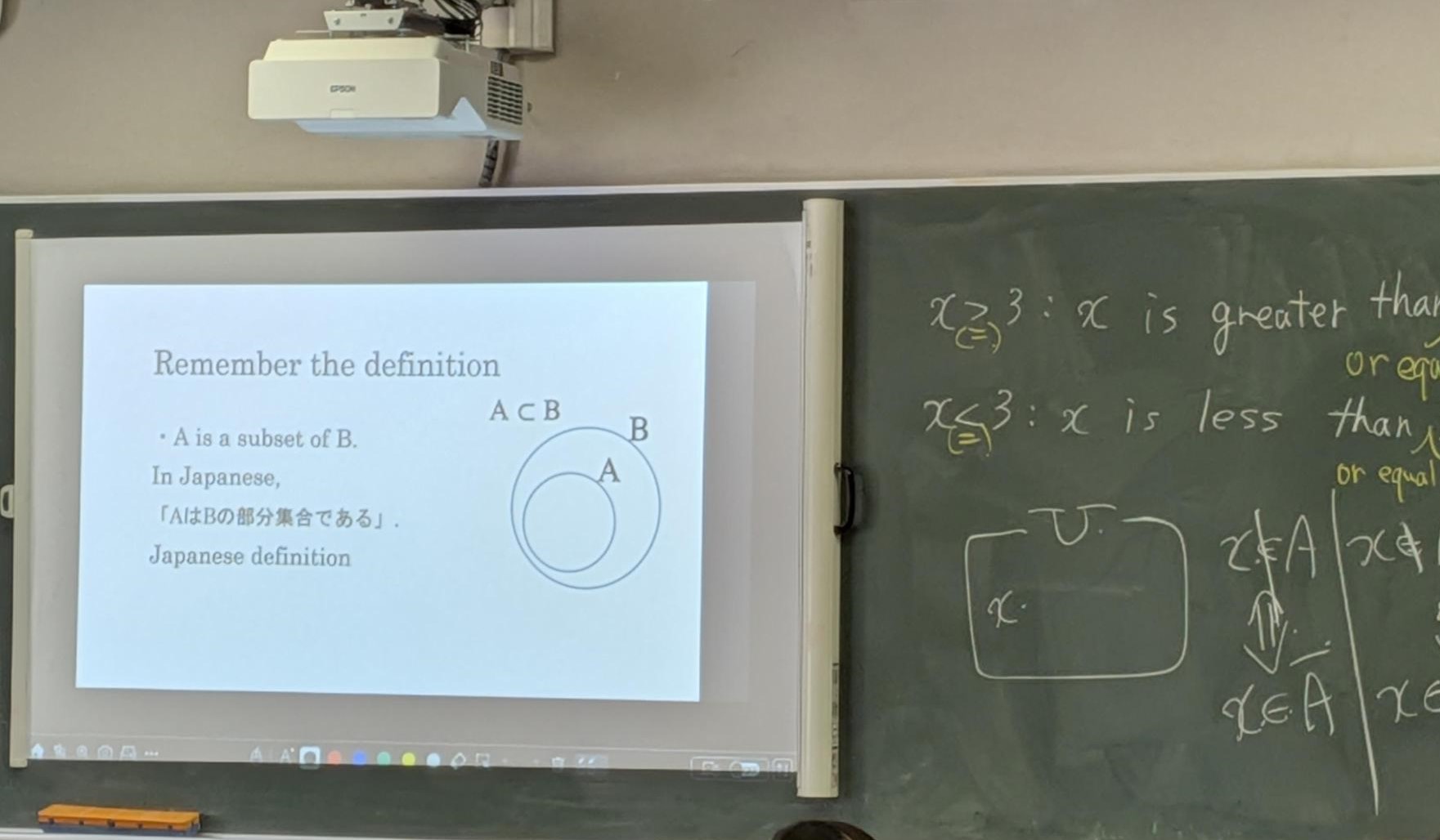 CLIL数学