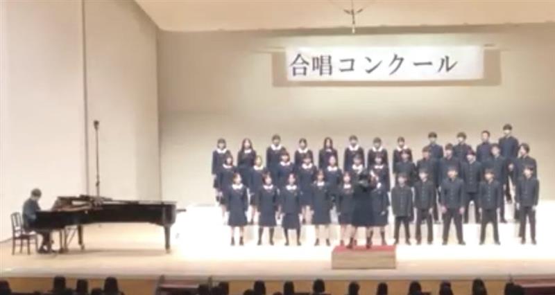 英語記事_合唱コンクール写真