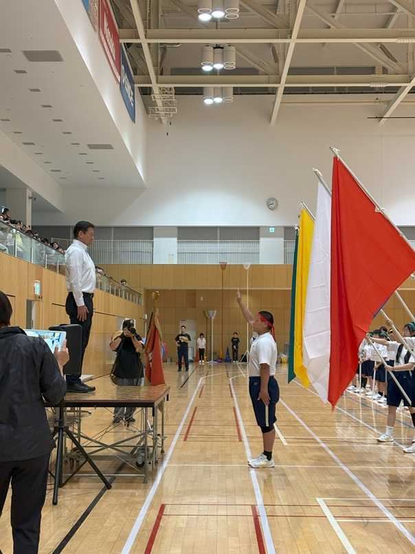 中学開会式