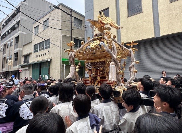 鳥越祭り２