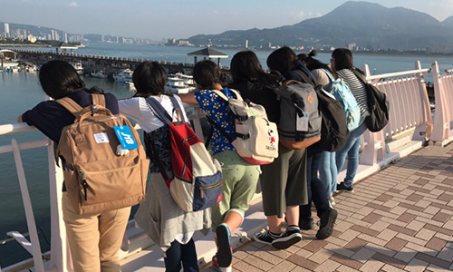 海外修学旅行の写真