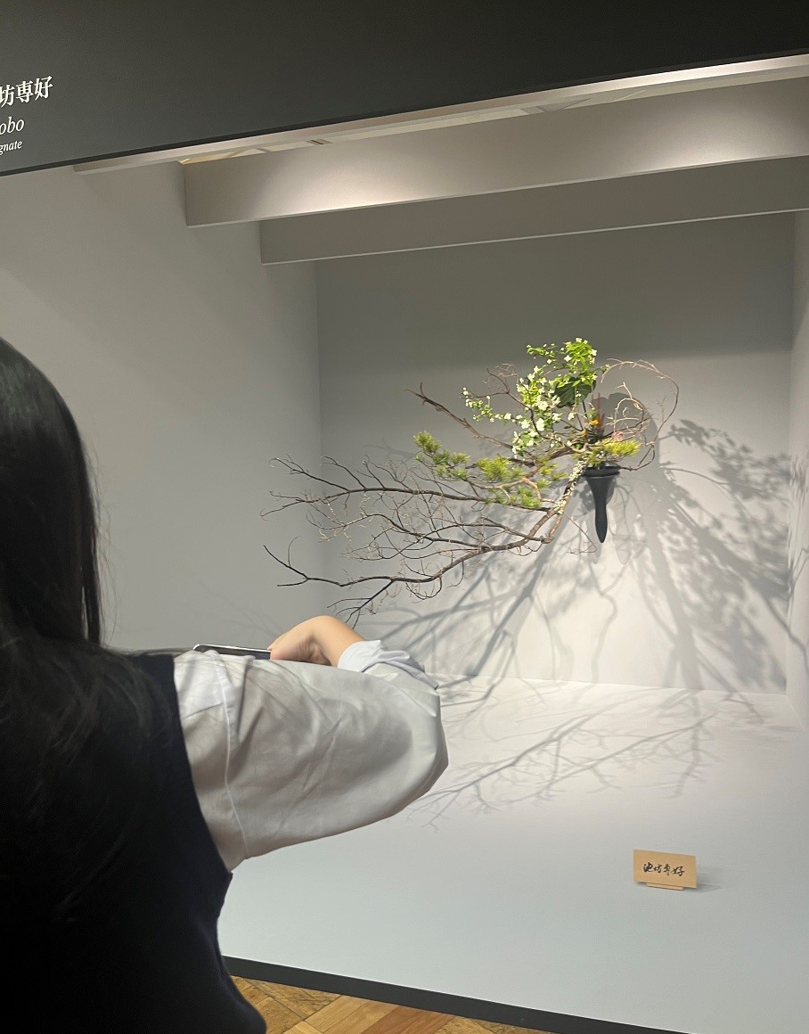 華展見学風景