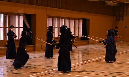 文武両道を目指す部活動の写真