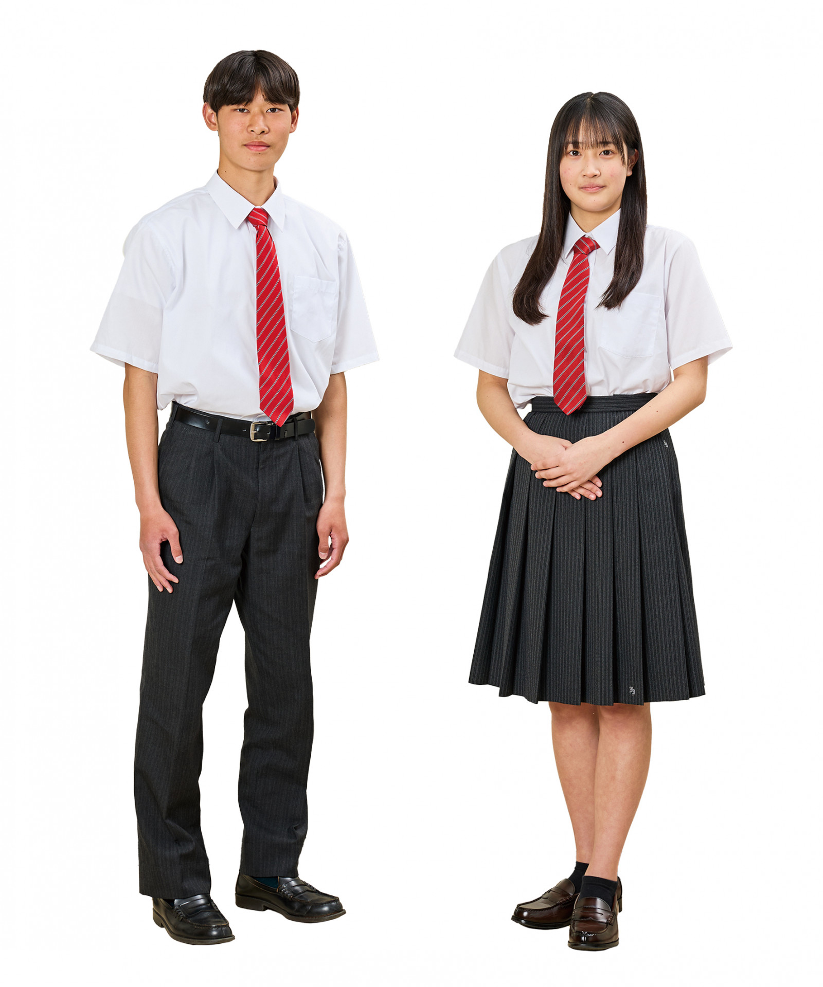 男女の夏服の写真